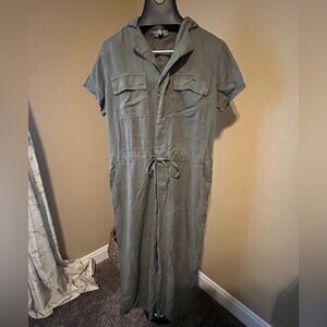 Universal Threads Khaki Jumper!!!  This is perfect for a day of errands.